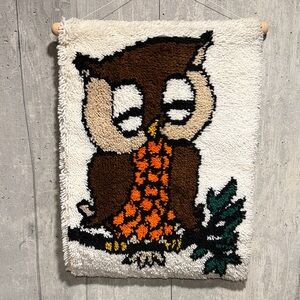 Vintage Hook and Latch Rug